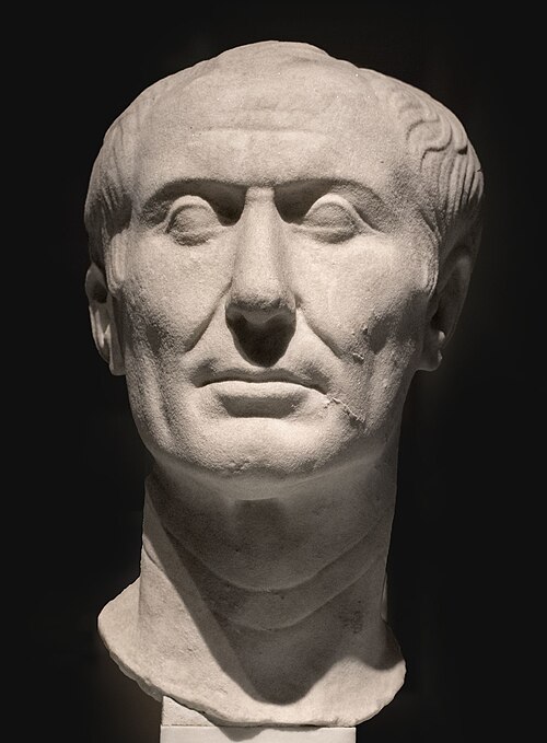 The Tusculum portrait, a marble bust of Julius Caesar